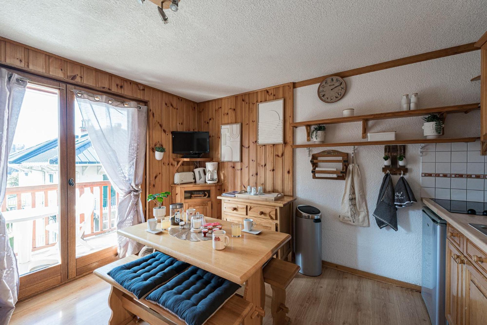 Ski Ou Thermes? Un Appt Cabine Avec Vue Magnifique Saint-Gervais-les-Bains Eksteriør bilde