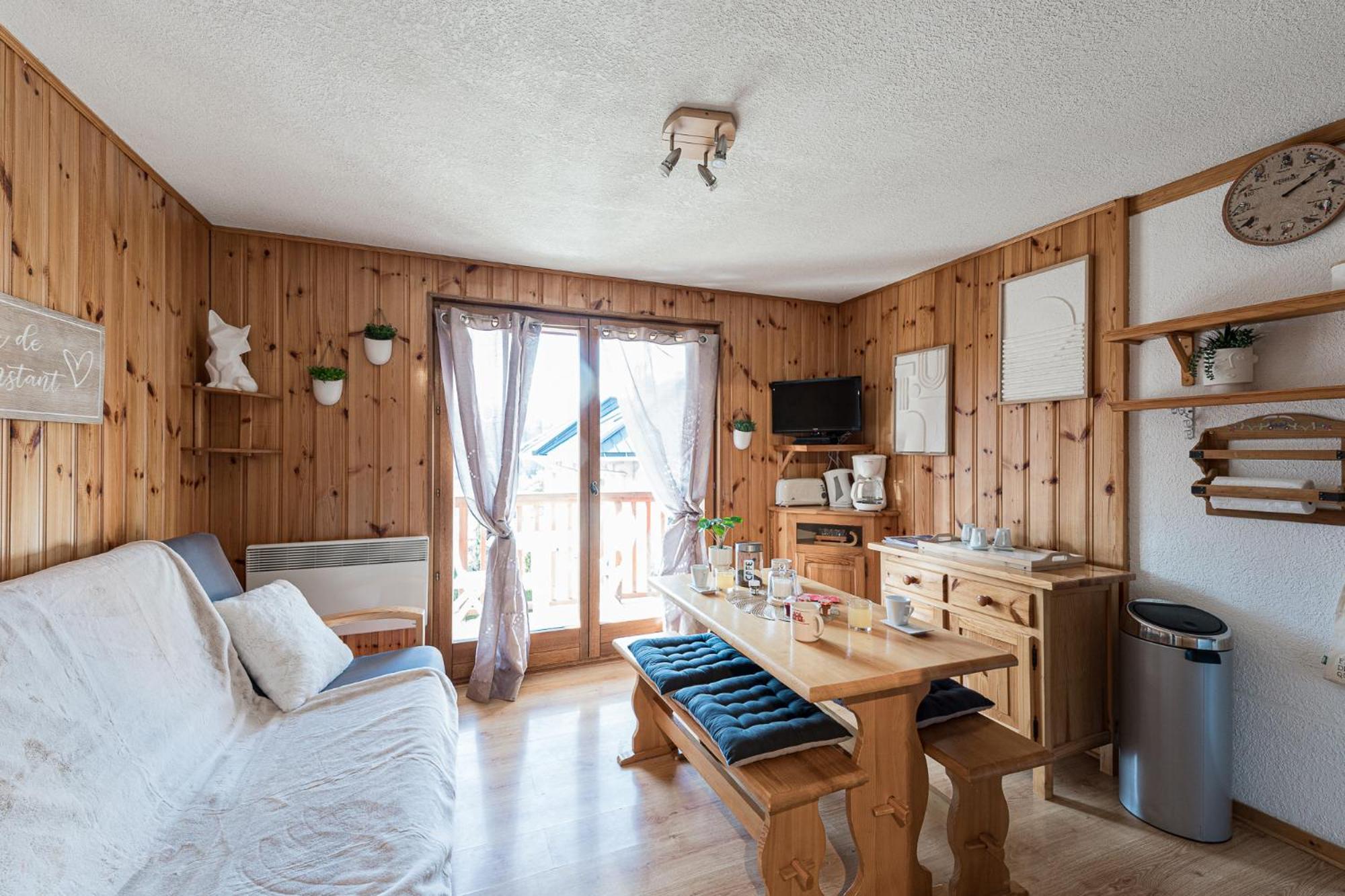Ski Ou Thermes? Un Appt Cabine Avec Vue Magnifique Saint-Gervais-les-Bains Eksteriør bilde
